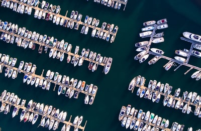 海港鸟瞰图